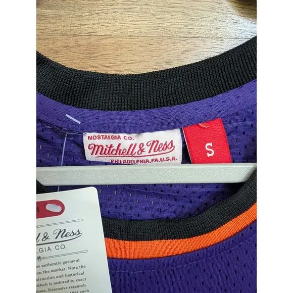 Phoenix Suns Steve Nash #13 Jersey Mens S Purple Mitchell & Ness NBA Basketball - Picture 3 of 3